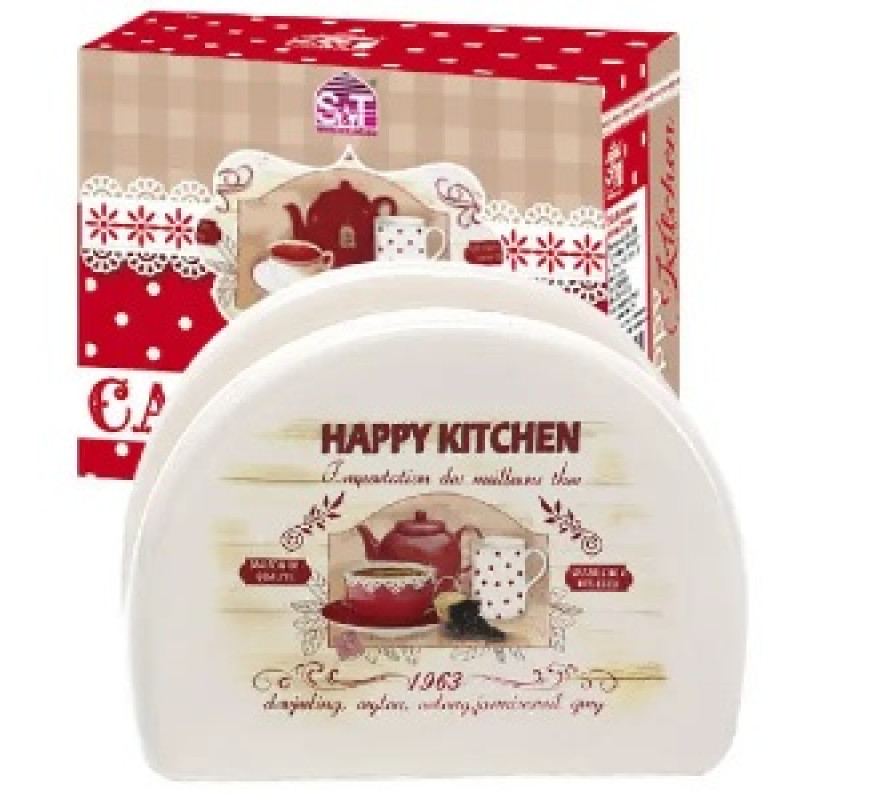 Серветниця керам SNT Happy Kitchen 3662-11