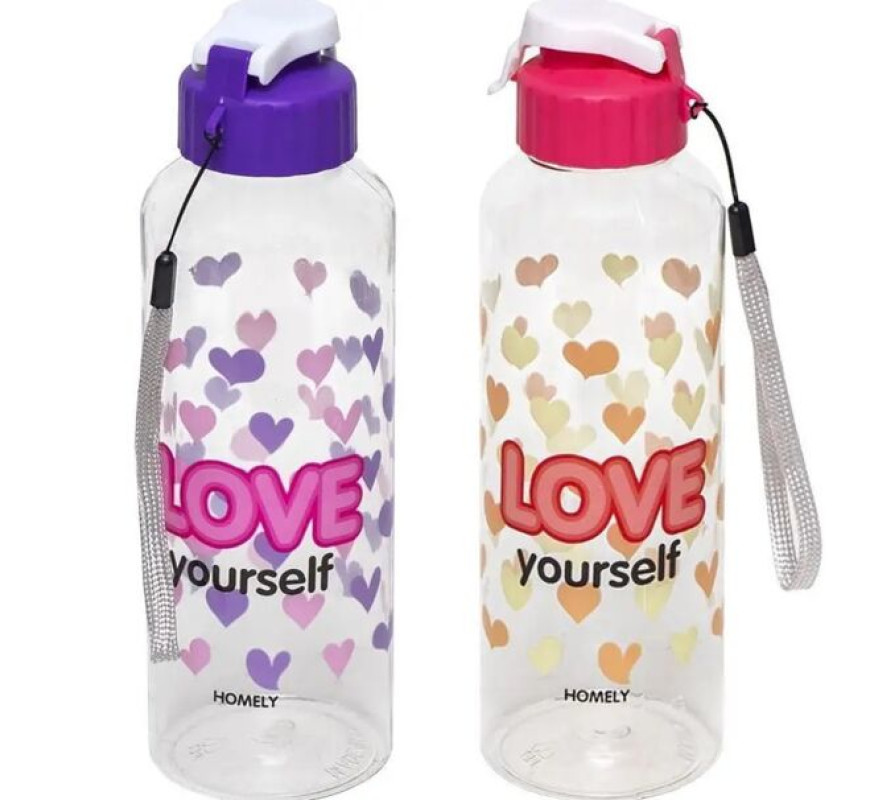 Пляшка для води Love yourself 700мл SD7790