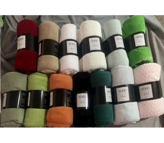 Плед Soho Soft Home флісовий 220*240 однот