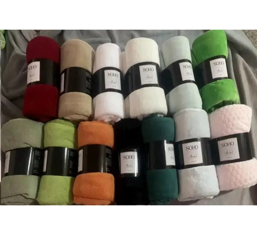 Плед Soho Soft Home флисовой 220*240 одн