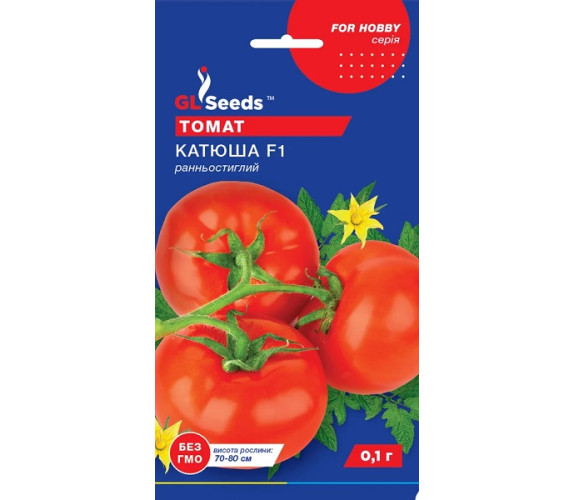 Томат Катюша F1 GL Seeds 0,1 г Томат Катюша F1 GL Seeds 0,1 г