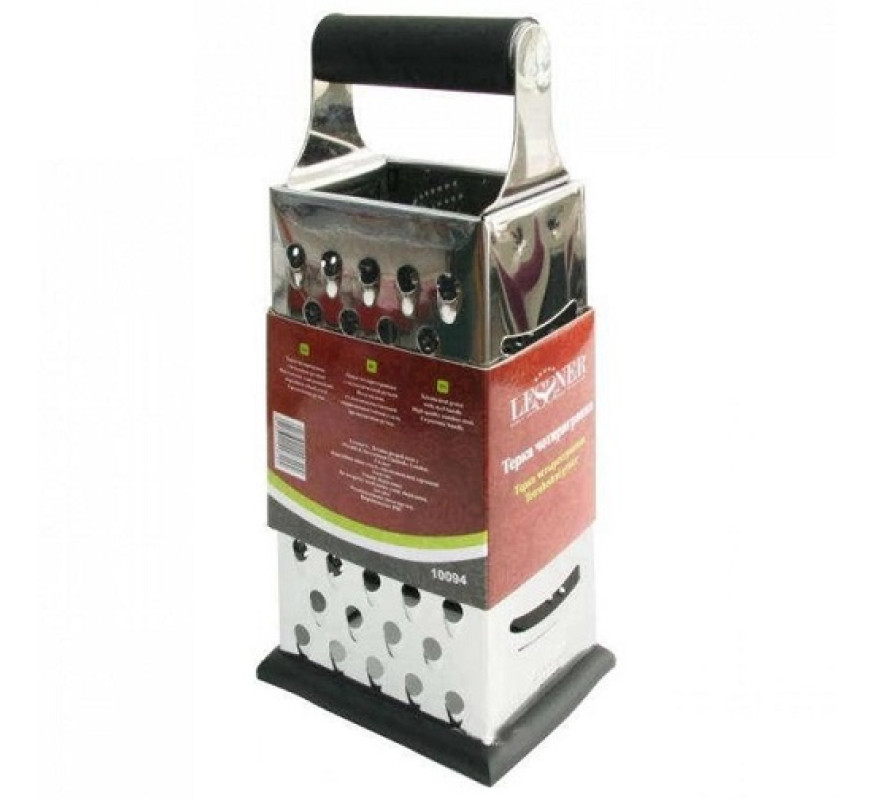 Тертка Lessner 10094 4-гранна нержавіюча