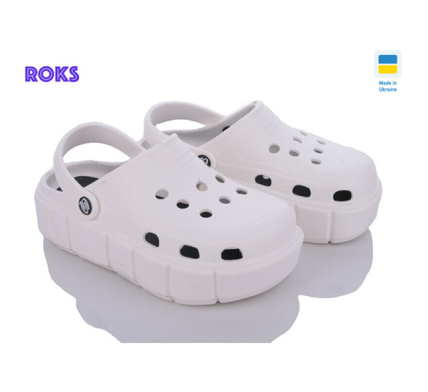 Кроксы Женские Roks Progress 152 белый