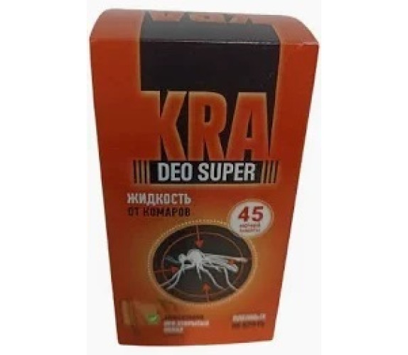 Рідина від комарів KRA DEO SUPER 45 ночей