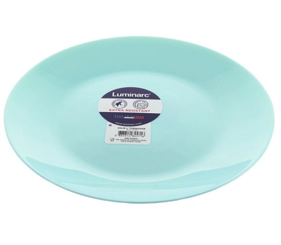 Тарілка Diwali Light Turquoise обідня 25см Р2611
