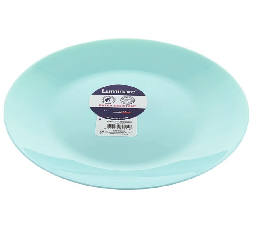 Тарілка Diwali Light Turquoise обідня 25см Р2611