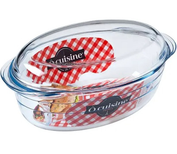Гусятниця QCuisine скло з кр 3,0л 459АС00 ова