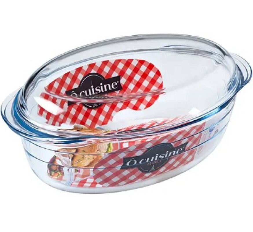 Гусятниця QCuisine скло з кр 3,0л 459АС00 ова