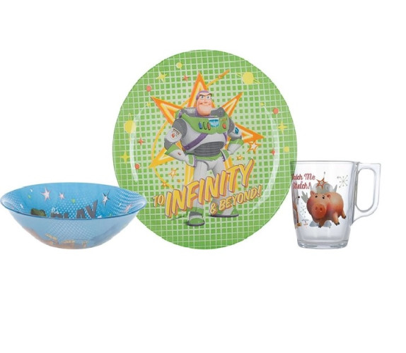 Набір дитяч посуду 3 пр Disney Toy Story P9344