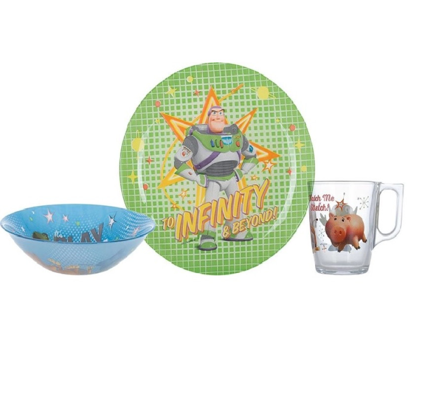 Набір дитяч посуду 3 пр Disney Toy Story P9344