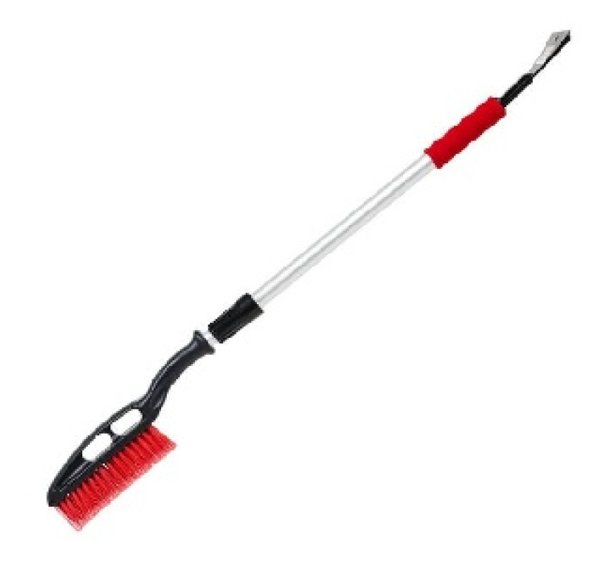 Автощітка зі шкребком Интертул 99-139см телеск