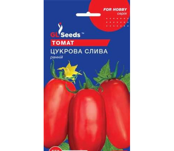Томат Цукрова слива GL Seeds 0,1г Томат Цукрова слива GL Seeds 0,1г