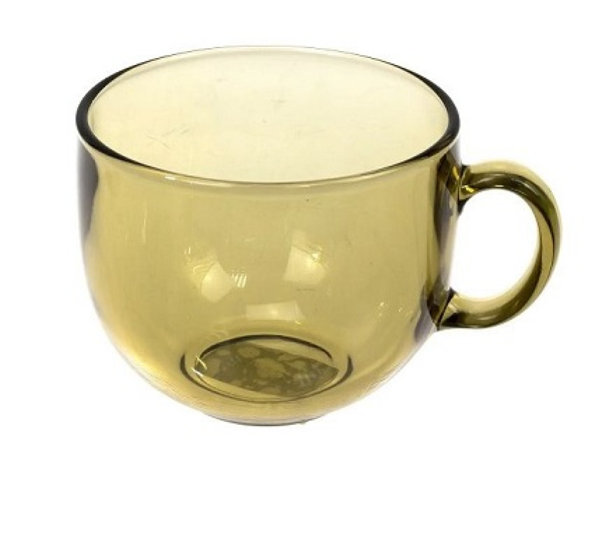 Чашка Інтер скло Boss 500мл димна