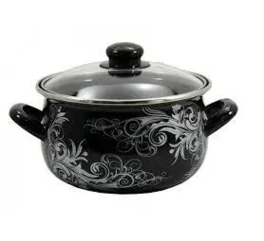 Каструля Турция Серебро 5,1л 16658 эмаль