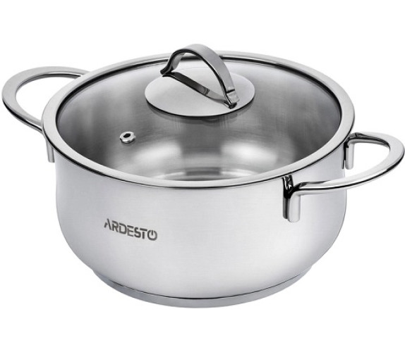 Каструля Ardesto BlackMars 1.8л нерж ст кр AR0718S