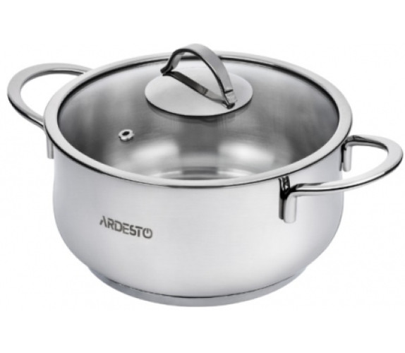 Каструля Ardesto BlackMars 4.3л нерж ст кр AR0743S