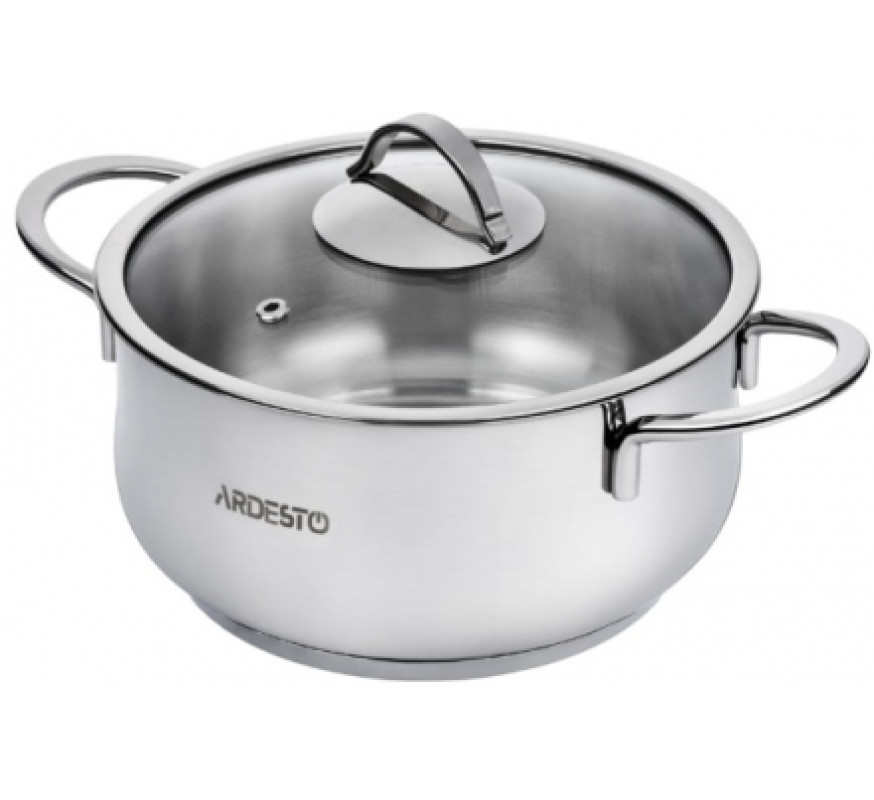 Каструля Ardesto BlackMars 4.3л нерж ст кр AR0743S
