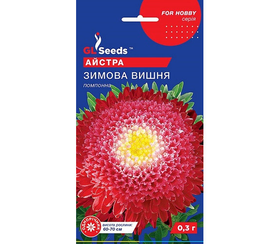 Айстра Зимова вишня помпонна GL Seeds 0,3г