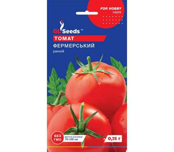 Томат Фермерський GL Seeds 0,15г Томат Фермерський GL Seeds 0,15г