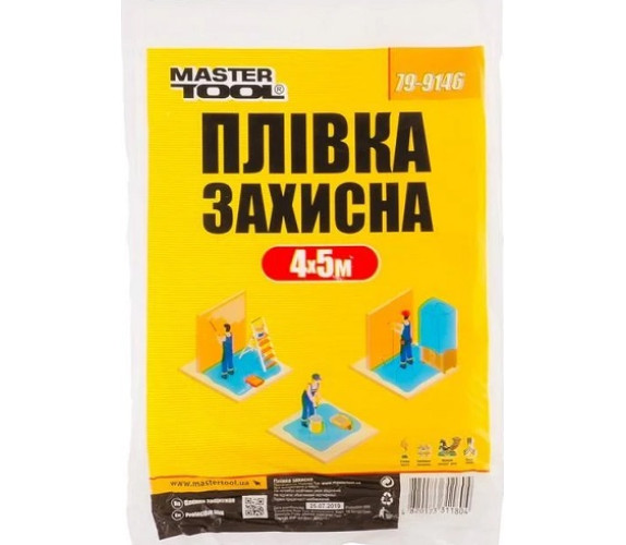 Плівка захисна Mastertool 20м 7мкр біла 79-146