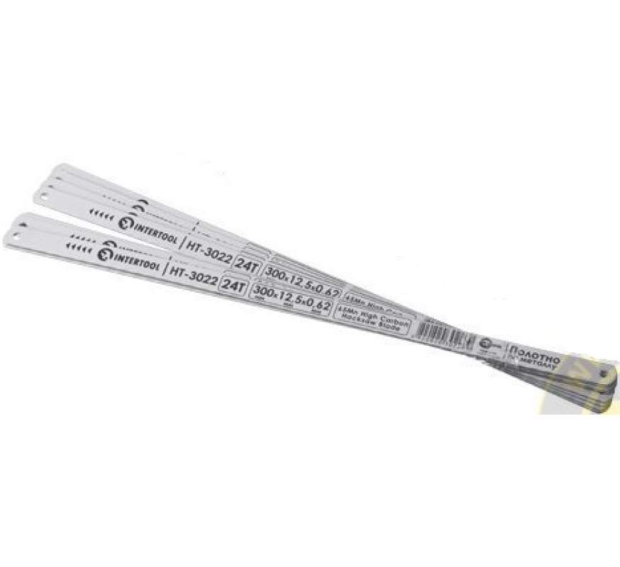 Полотно ножовки по металу Intertool HT-3022