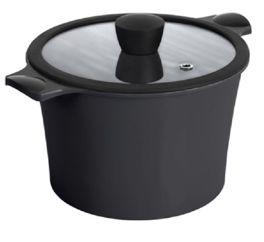 Каструля нерж Ringel Zitron Black 5.8л 2108-24/2BL