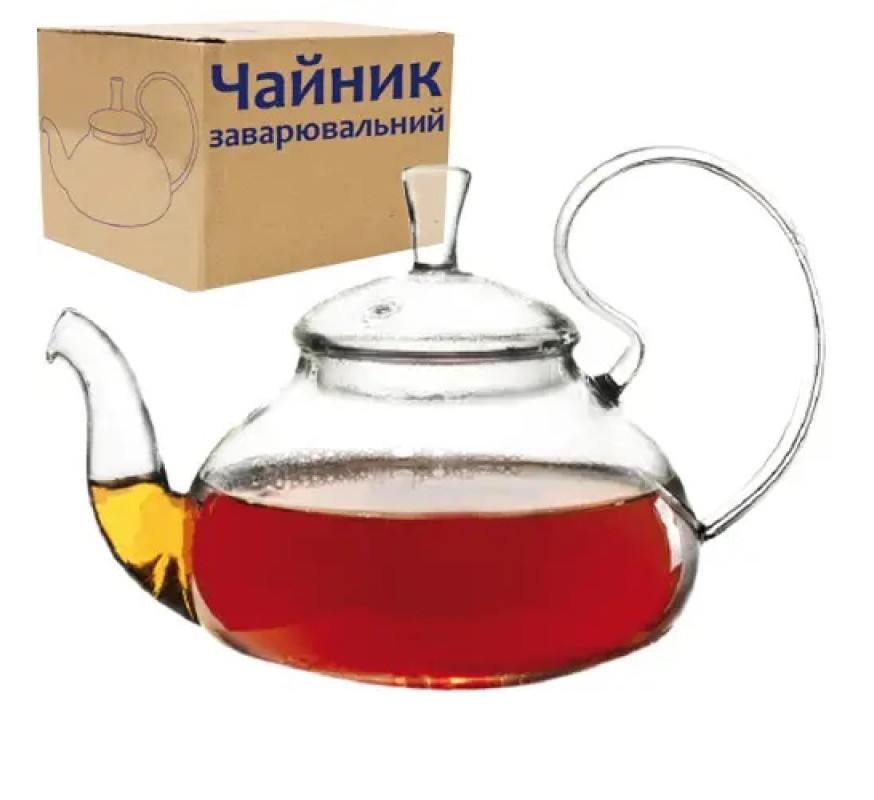 Заварник SNT скло 32238 620 мл ст кр