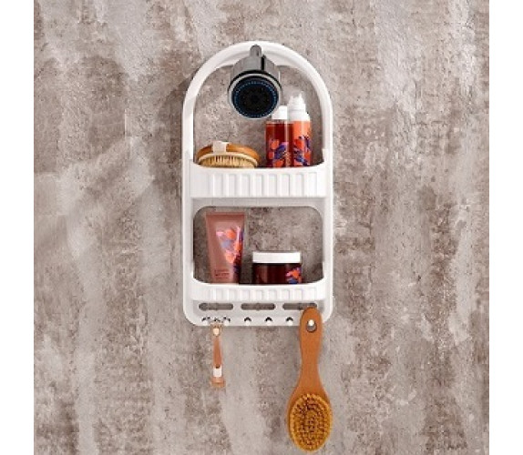 Полка прямая пластик Shower Caddy 2-яр 0