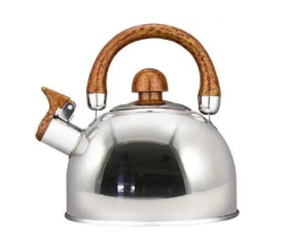 Чайник нерж Зауберг 3,0л ZB-001/3 коричн ручк