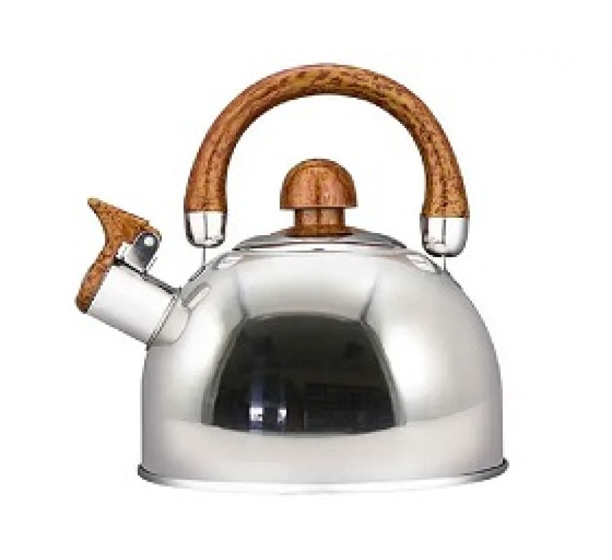 Чайник нерж Зауберг 3,0л ZB-001/3 коричн ручк