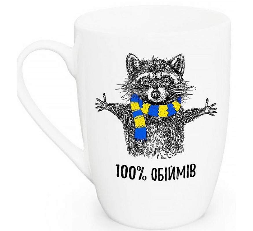 Чашка Kvarta 0.5л Єнот 5006