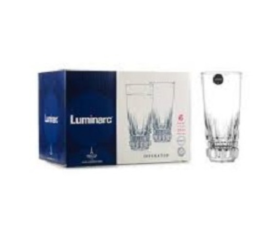 Набір стаканів Luminarc Імператор 6*310 мл вис1288