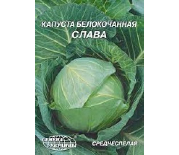 Капуста б/к Слава Гігант 10 г. Капуста б/к Слава Гігант 10 г.