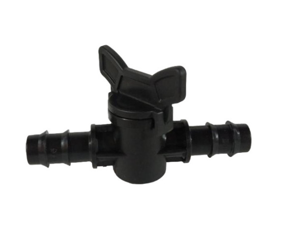 Кран прохідний крапельний полив SL-011-4
