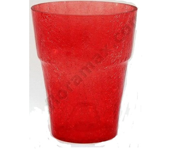 Орхідейниця скло К,14,006,16 D15cm 190 червона