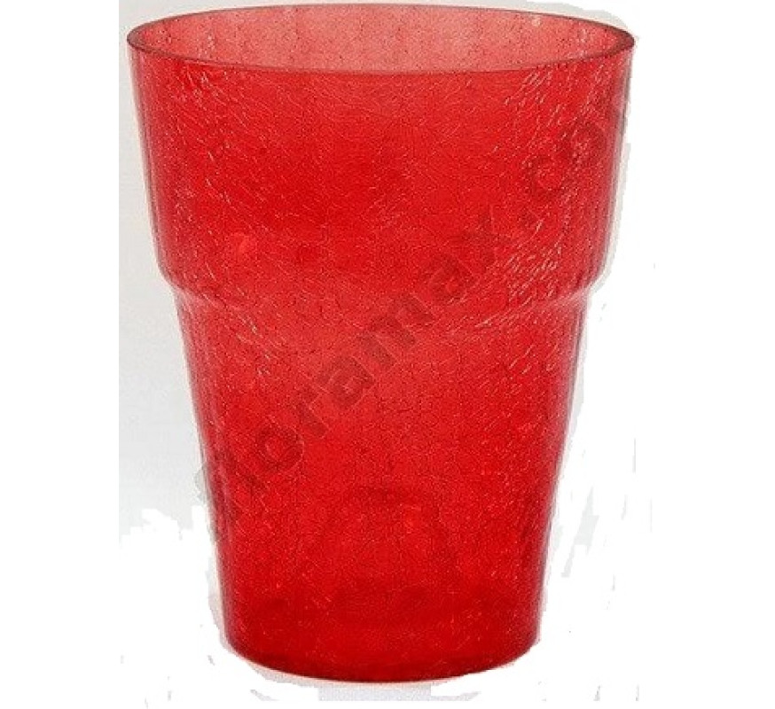 Орхідейниця скло К,14,006,16 D15cm 190 червона