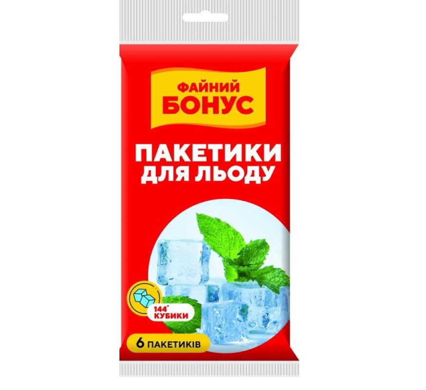 Пакет для льоду Файний бонус 89064 144 кубики