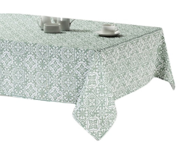 Скатертина SOHO Mosaic Green 140х180см6996194