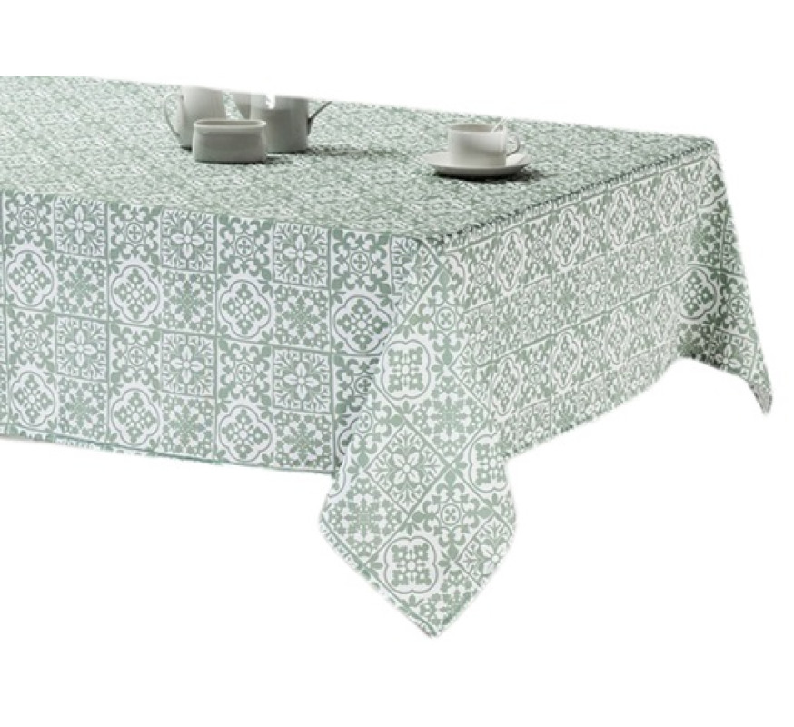 Скатертина SOHO Mosaic Green 140х180см6996194