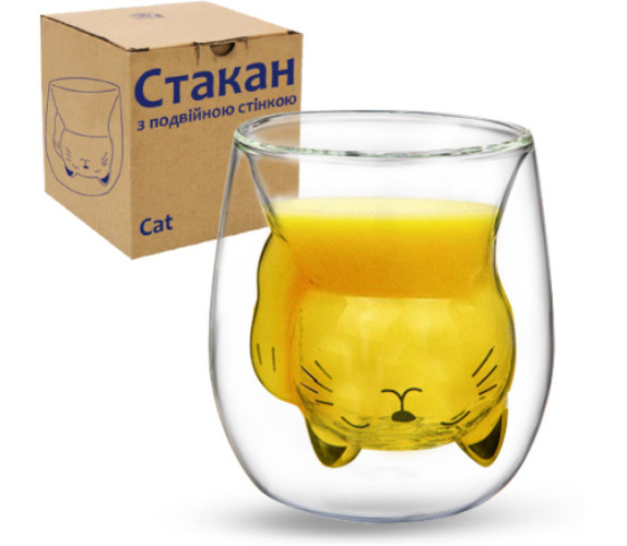 Склянка SNT Cat 190мл 202-41 подв скло