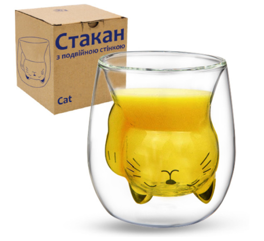 Склянка SNT Cat 190мл 202-41 подв скло