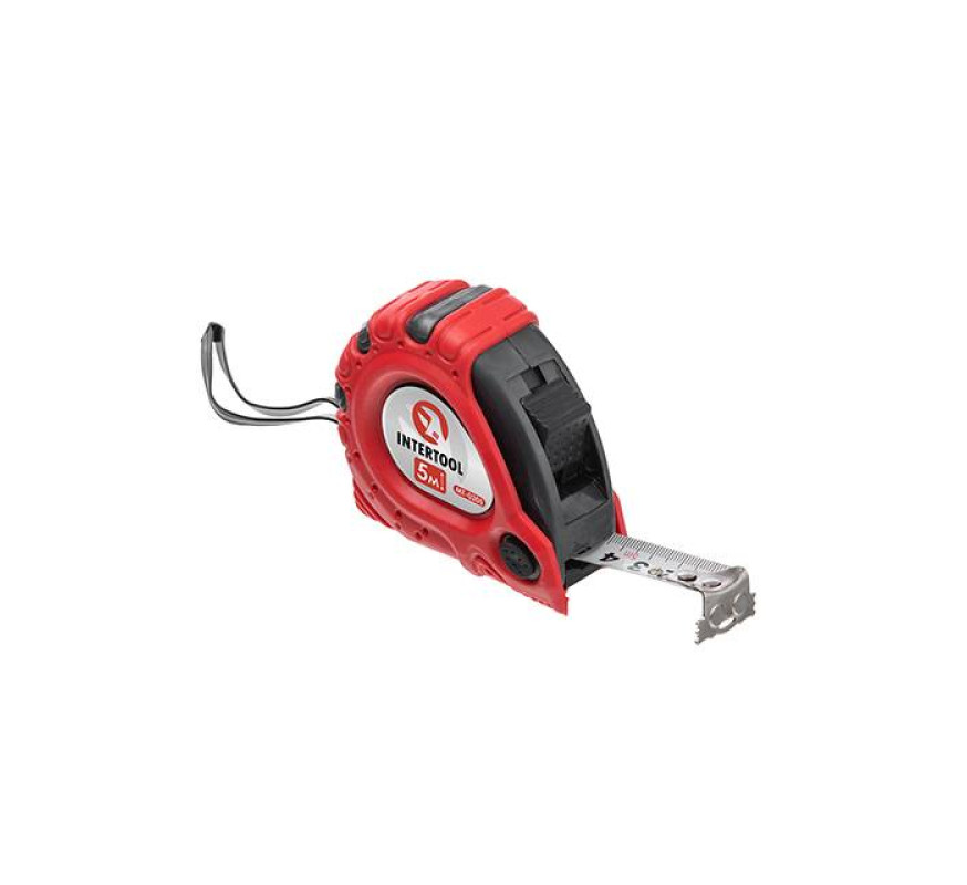 Рулетка Intertool 5м-19мм МТ-0305/0505 магніт