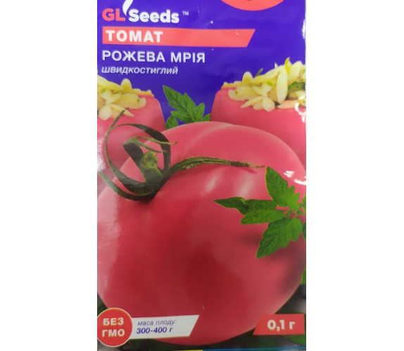 Томат Рожева мрія GL Seeds 0,1 г Томат Рожева мрія GL Seeds 0,1 г