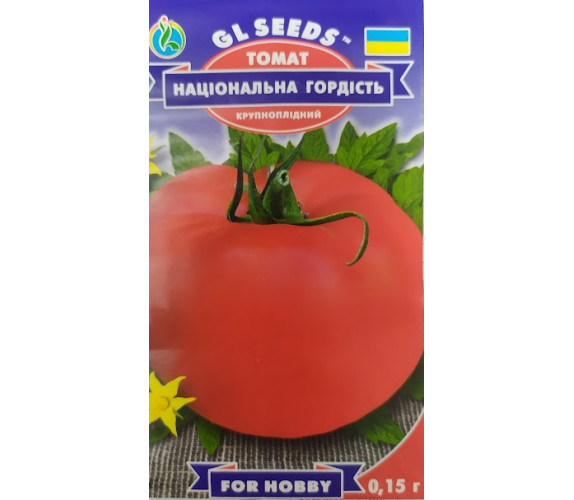 Томат Національна гордість GL Seeds 0,15 г Томат Національна гордість GL Seeds 0,15 г