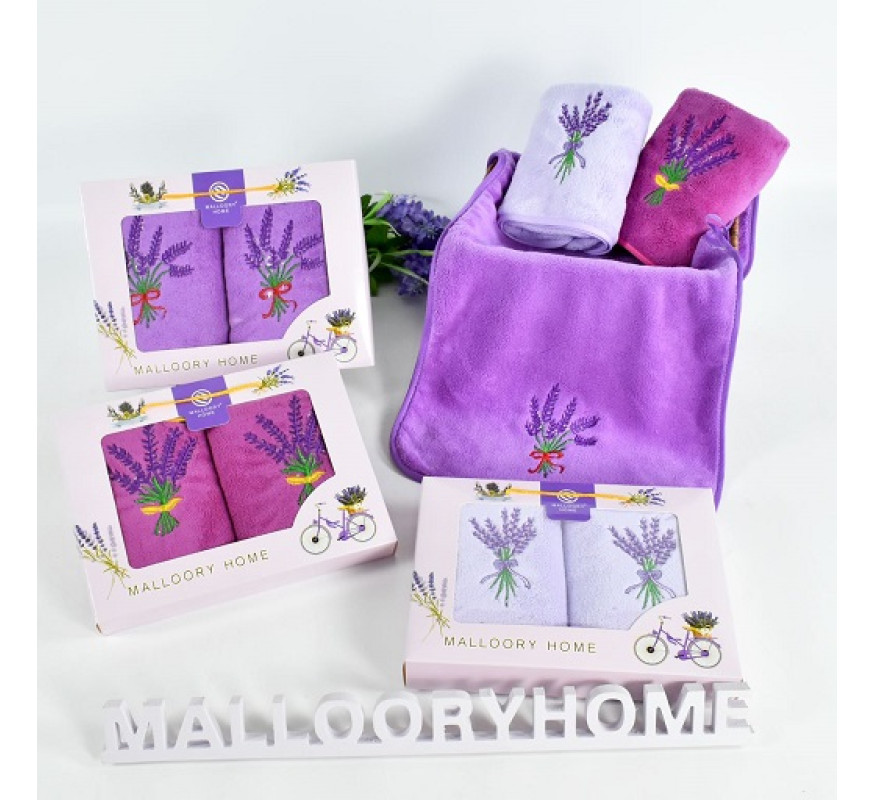 Рушник MallooryHome микроф 25*25 петля