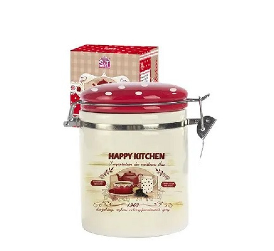 Банка для сип прод SNT Happy Kitchen 1,2л 631-11