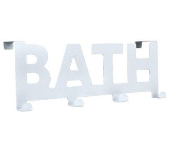 Гачок-вішалка на двері R100829 BATH 32*13 Гачок-вішалка на двері R100829 BATH 32*13