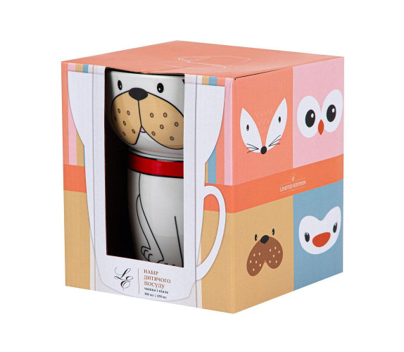 Набір дитяч посуду Limited Edit Happy Dog YF6011