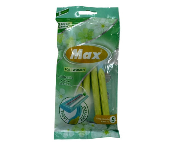 Станки жіночі зі смужкою 5шт MAX