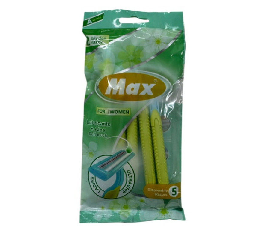 Станки жіночі зі смужкою 5шт MAX